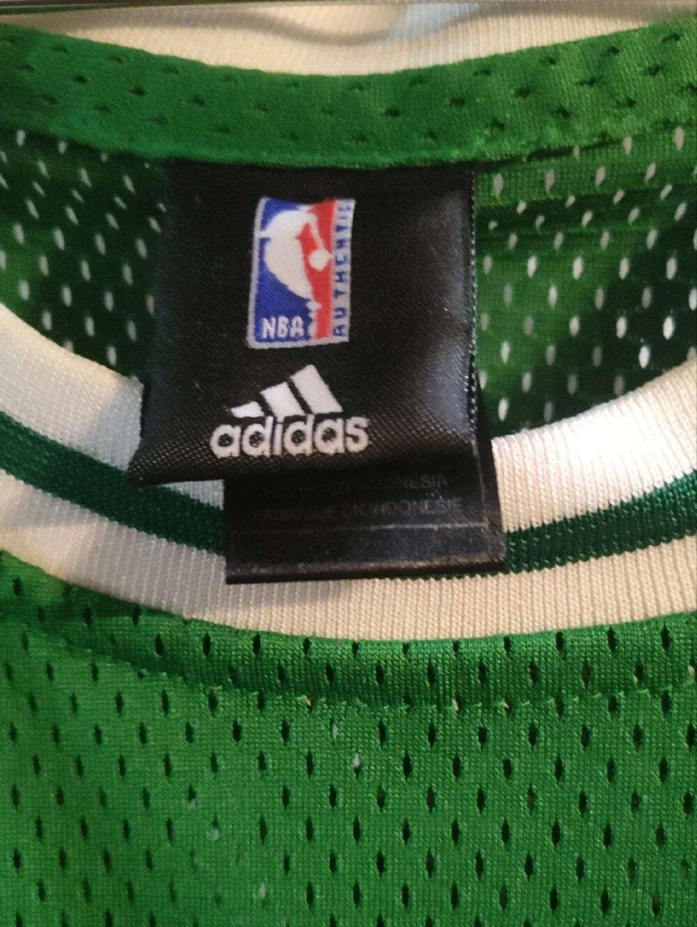 adidas Green and White Boston Celtics #36 Basketball Jersey